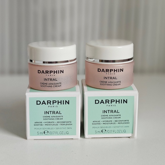2 Darphin Intral Sensitive Skin Soothing Cream 0.17 fl.oz. 5 ml each New Travel - Picture 1 of 1